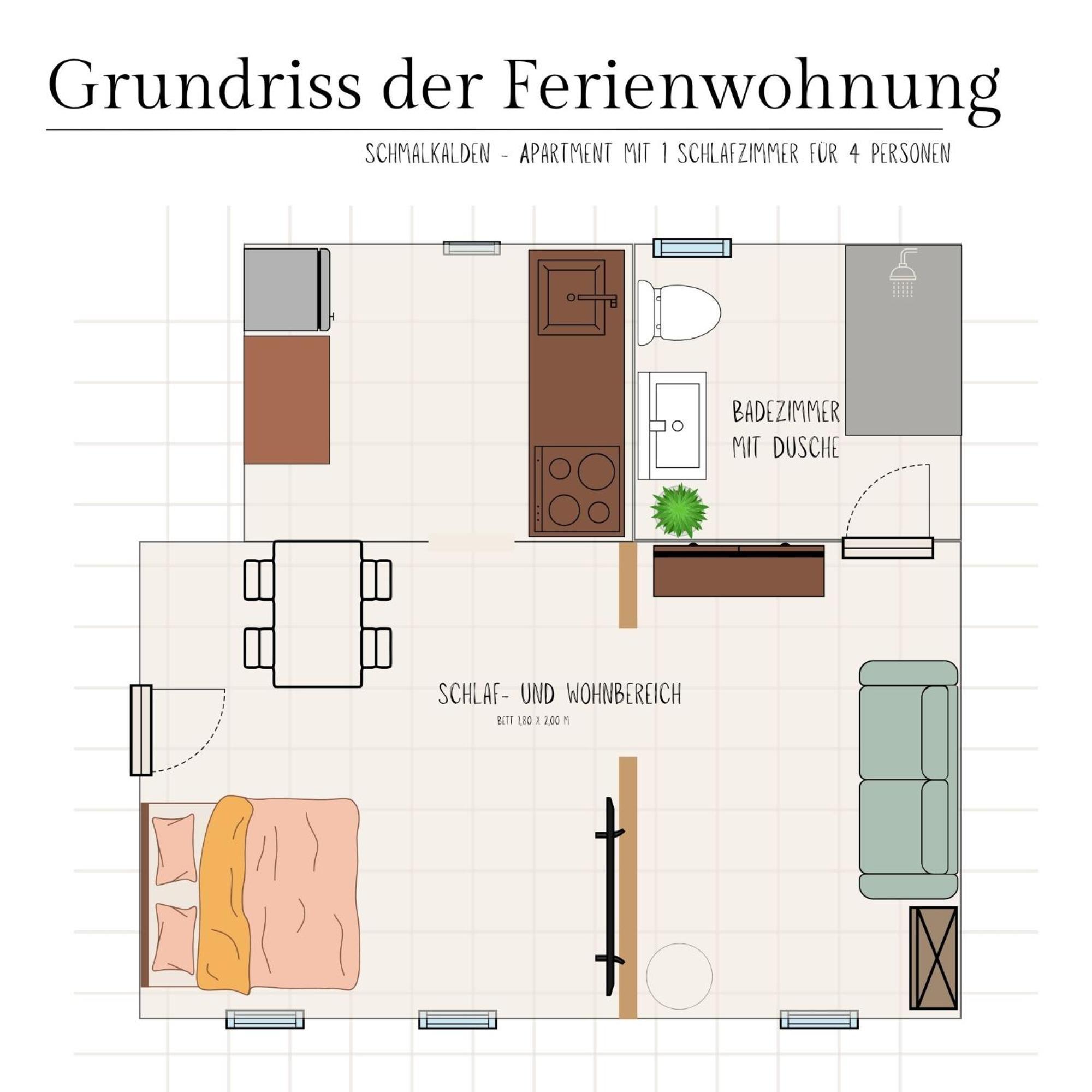 Maisonette Fuer 6P Mit Toller Aussicht Floh-Seligenthal Buitenkant foto